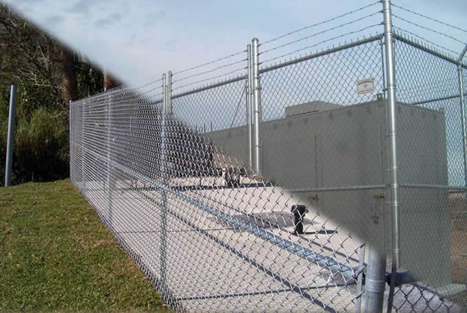 Hot Dipped Galvanised Mesh Security Fencing
