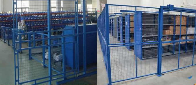 Powder Coated Welded Mesh Partition Panels